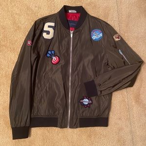 ZARA MAN Aviator Bomber Jacket